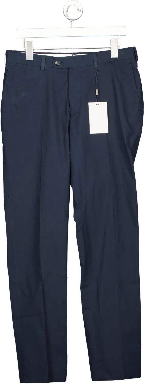 SuitSupply Blue Soho Suit Trousers W32