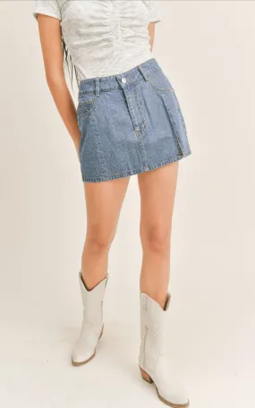 Teresa Denim Mini Skirt