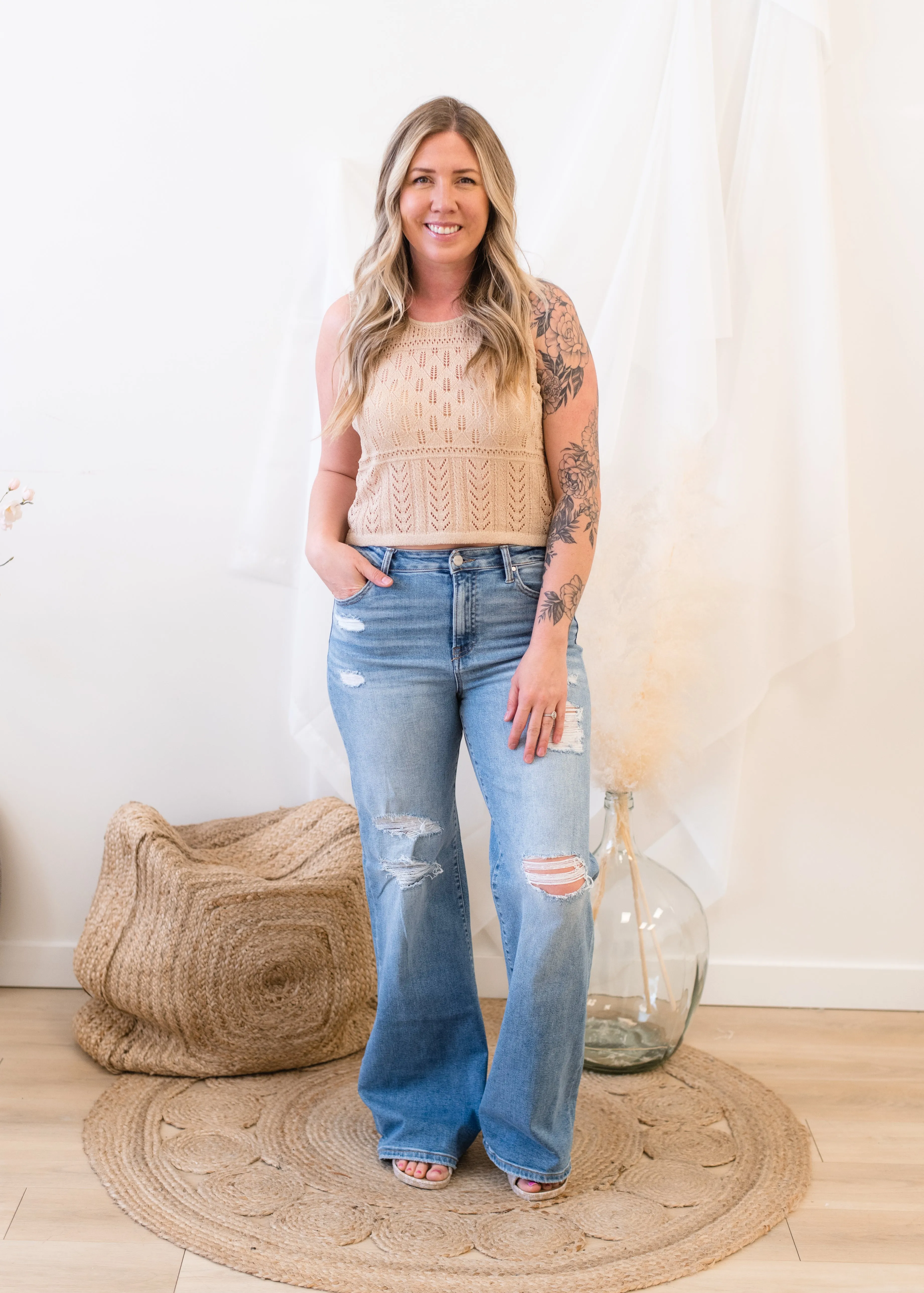 The Leon Wide Leg Jean