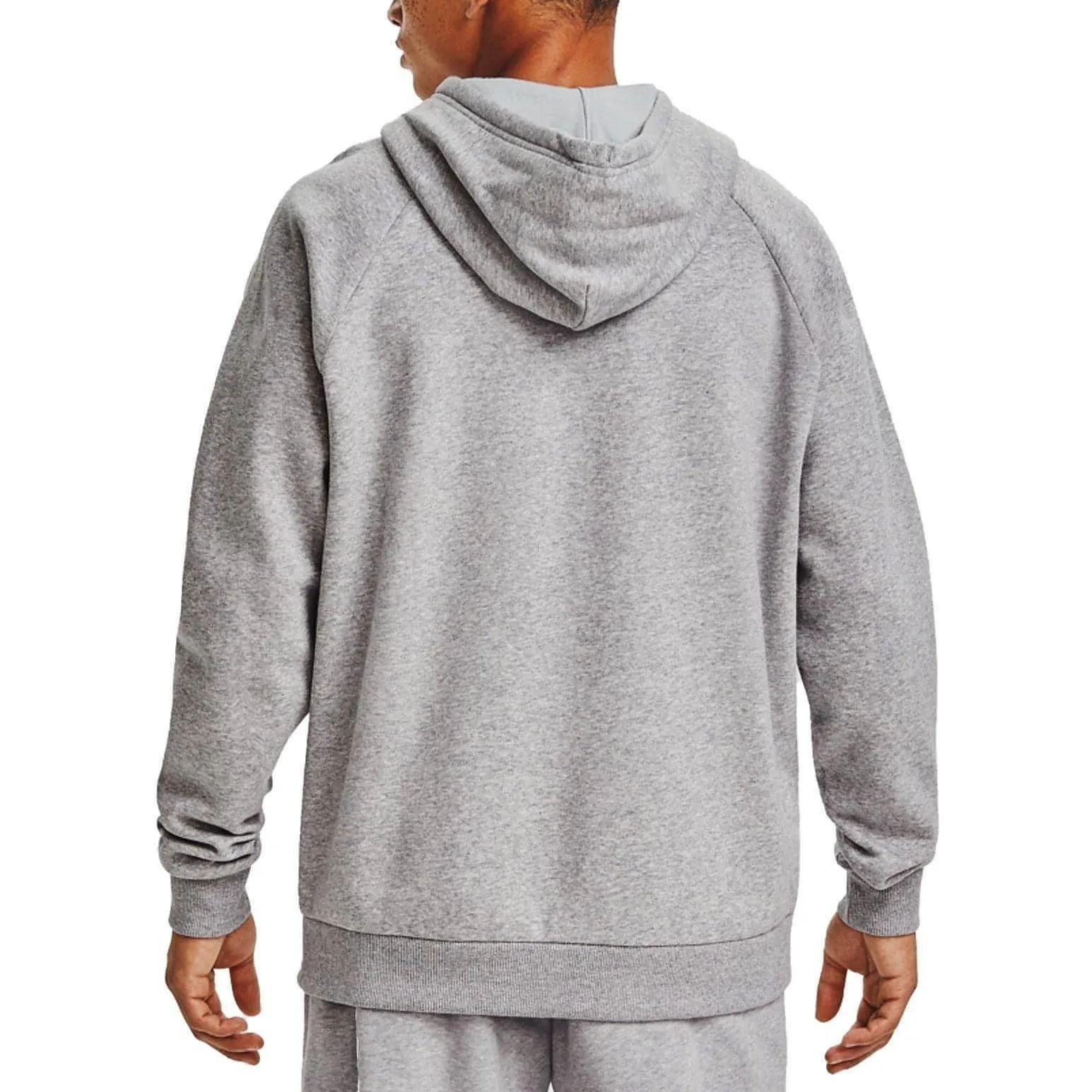 Under Armour Rival Fleece Logo Mens Training Hoody - Grey