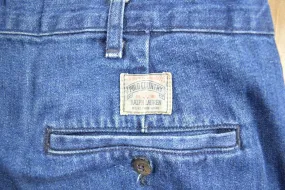 Vintage 1990s Polo Jeans Ralph Lauren Denim Jeans Size 40 x 31.5 / Made in Canada / American Vintage / Workwear / Streetwear / Polo Country