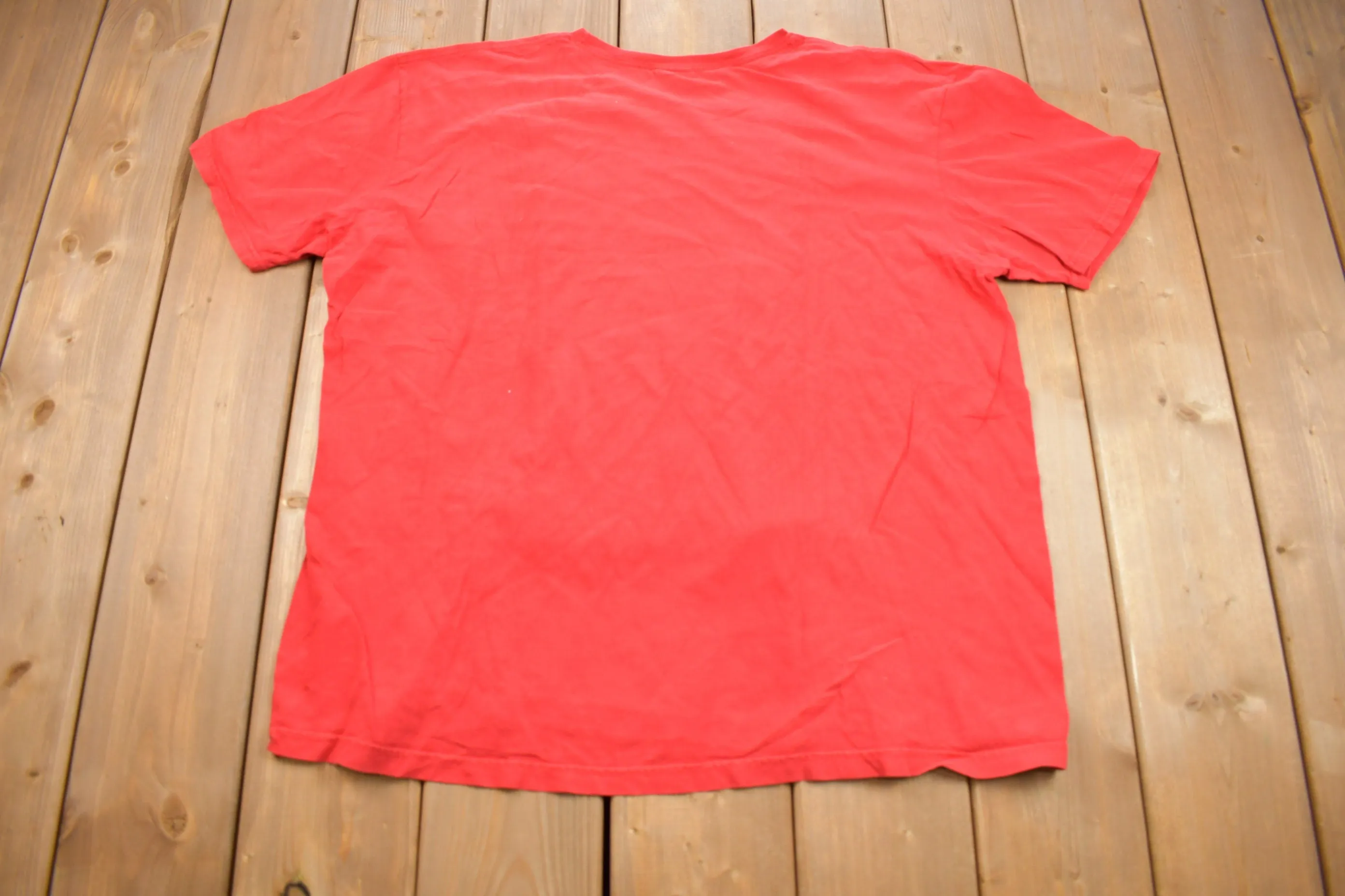 Vintage 1990s Polo Sport Graphic Red T-Shirt / Polo USA / Streetwear / Vintage Ralph Lauren / 1990s Polo Sport