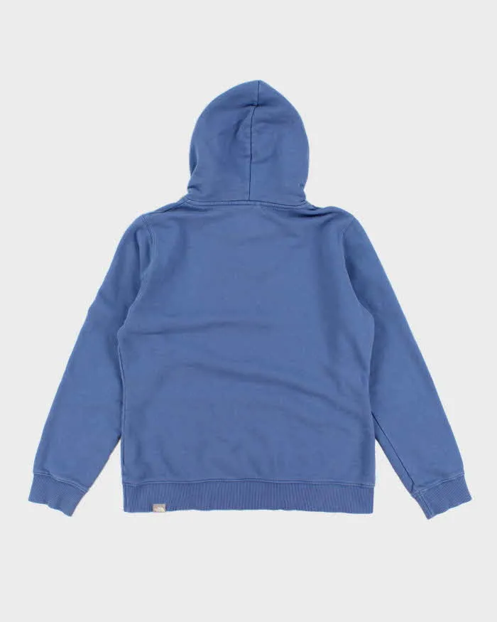 Women's The North Face Blue Hoodie - L